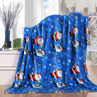 Elegant Comfort 50" x 60" Holiday Velvet Plush Blanket Throw - 50 x 60 inches