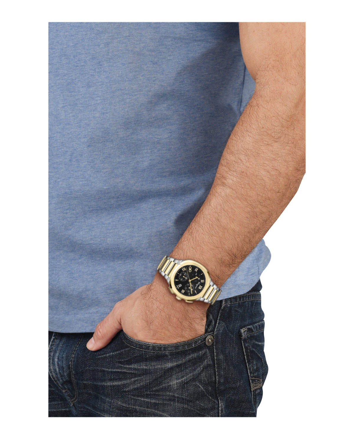 Ferragamo  Elliptical Chronograph Watch