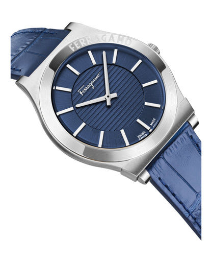 Ferragamo Gancini Leather Watch