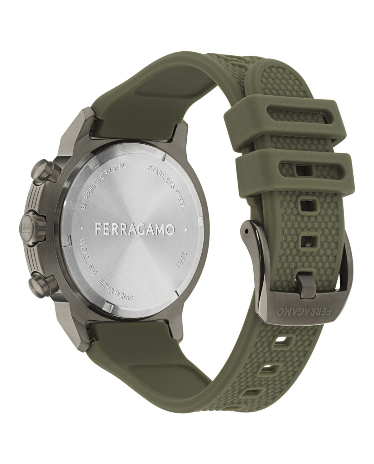 Ferragamo  Sport Chrono Silicone Watch