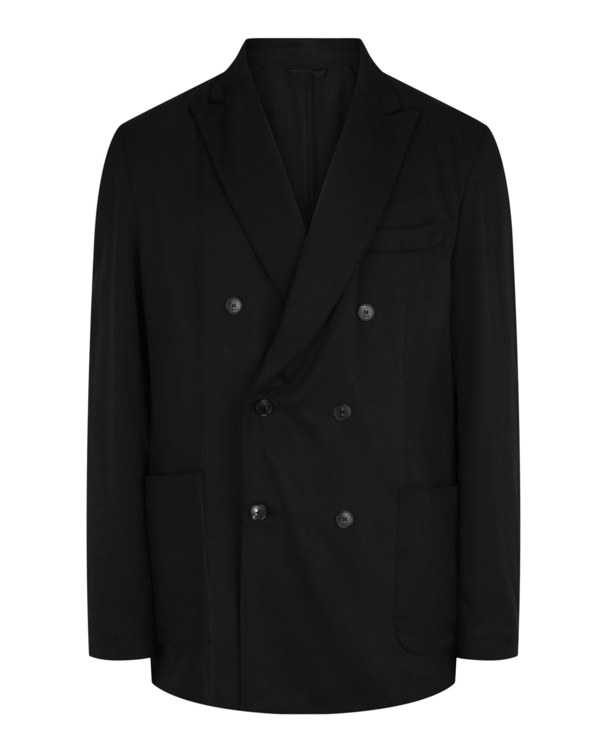 Brioni Deconstructed Double-Breasted Blazer