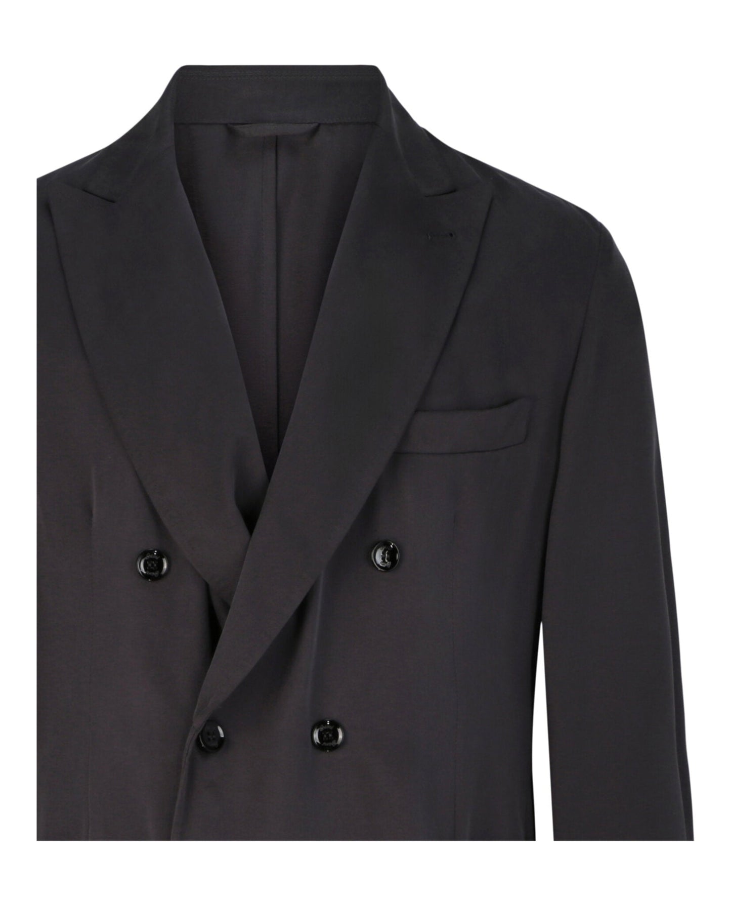 Brioni Deconstructed Double-Breasted Blazer
