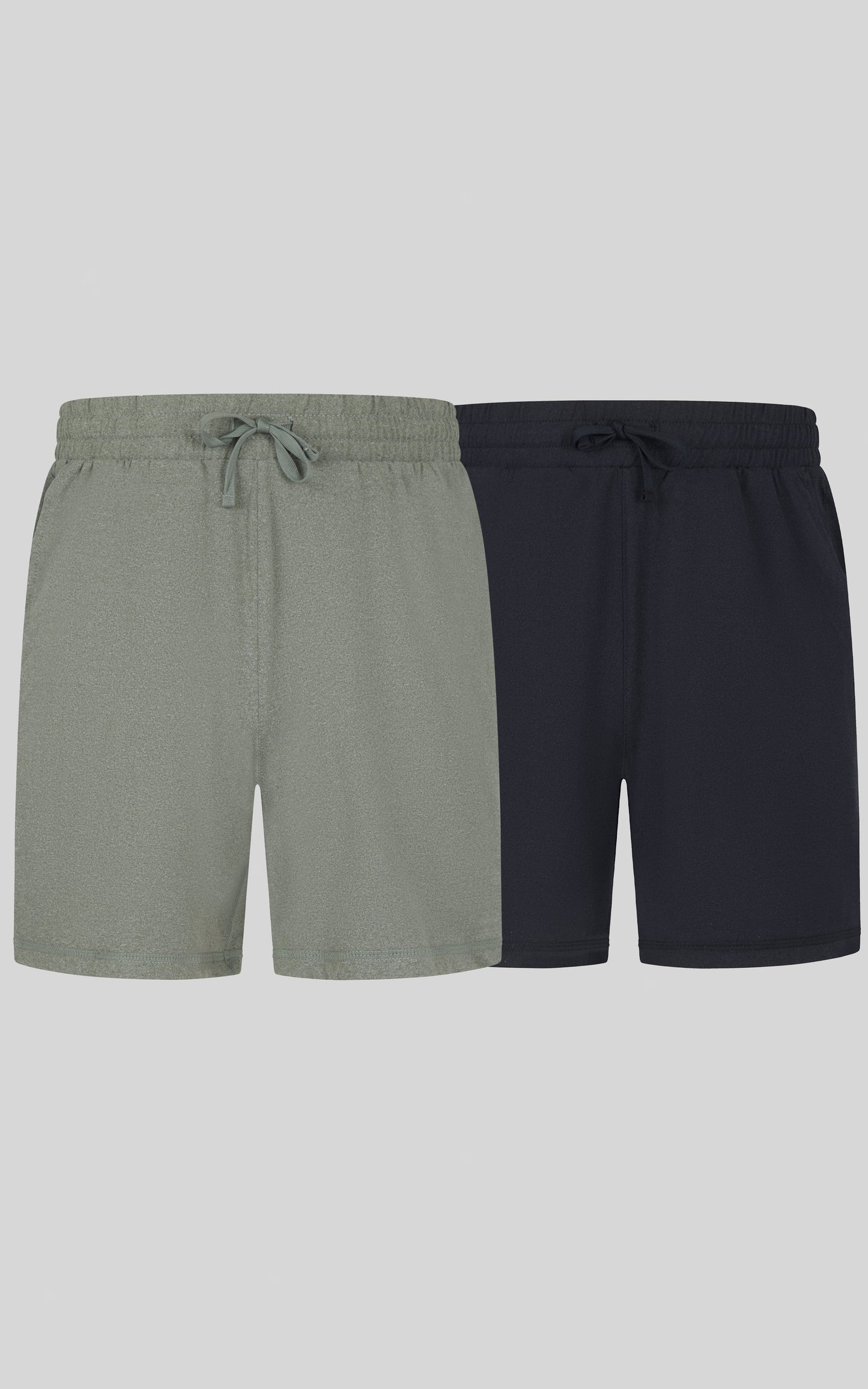 90 Degree by Reflex Boys 2 PK Heathered Short and Lux Short