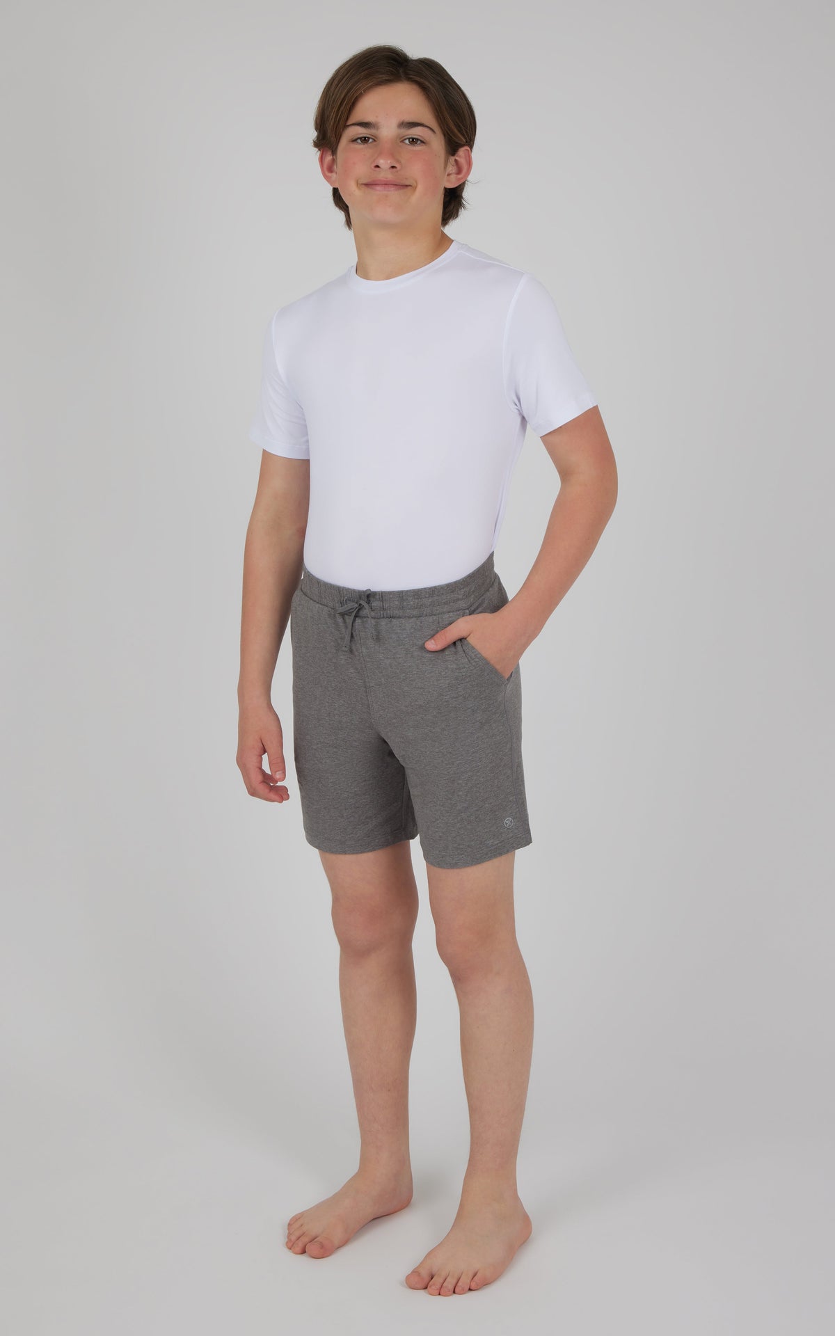 90 Degree by Reflex Boys 2 PK Heathered Short and Lux Short