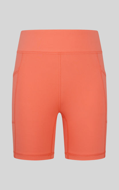 90 Degree by Reflex Girls 2 PK Interlock Side Pocket + Basic Bike Short