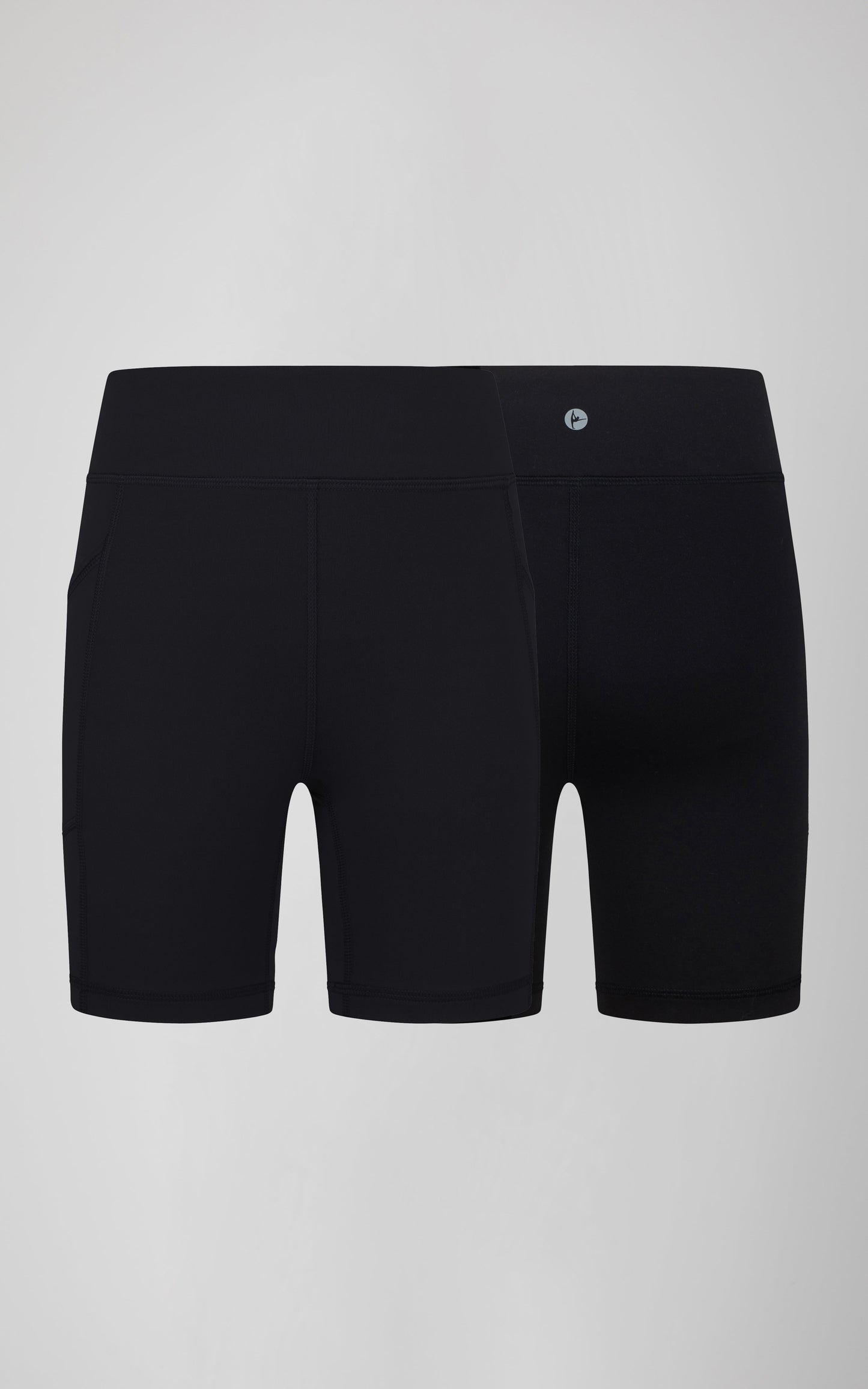 90 Degree by Reflex Girls 2 PK Interlock Side Pocket + Basic Bike Short