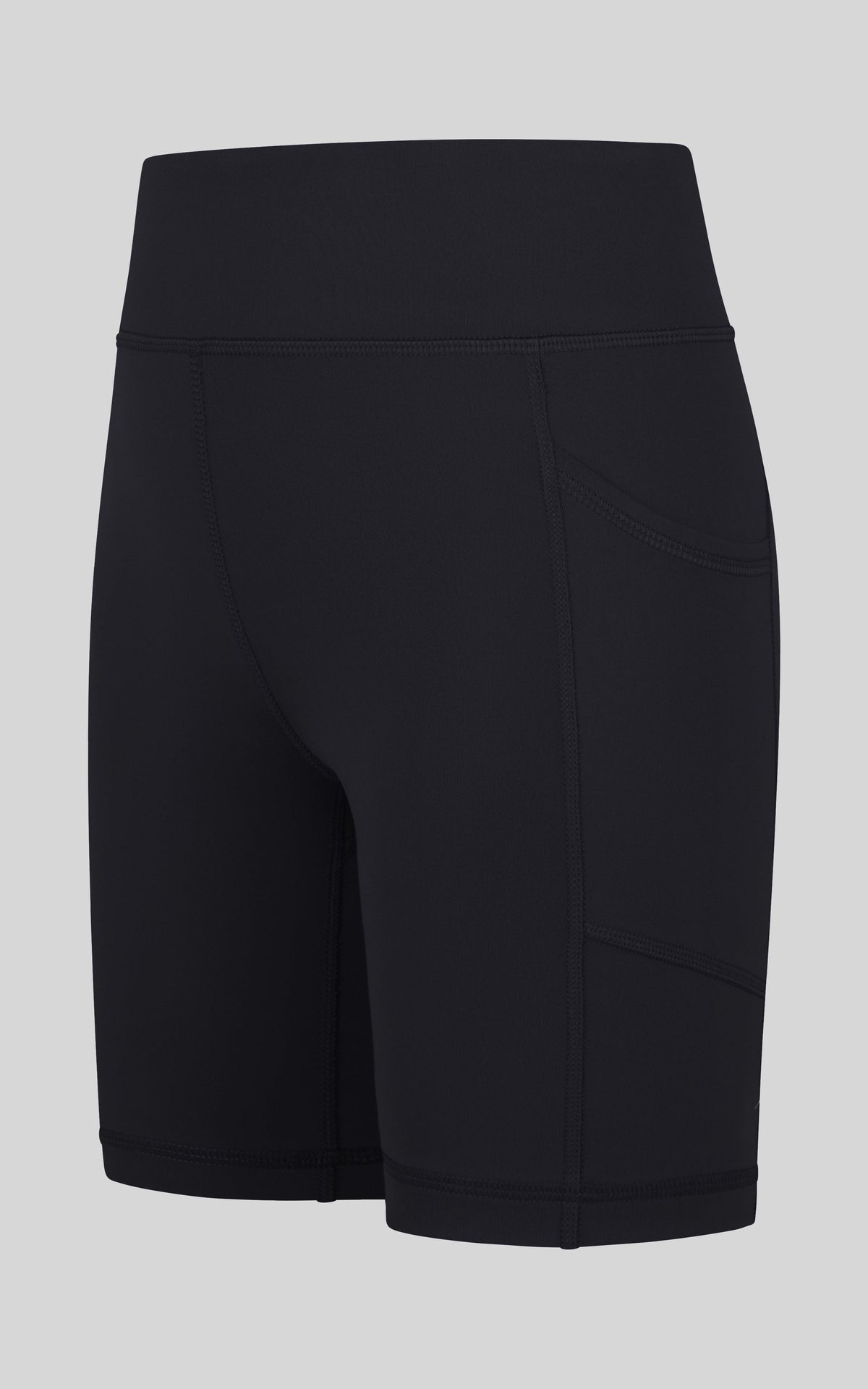 90 Degree by Reflex Girls 2 PK Interlock Side Pocket + Basic Bike Short