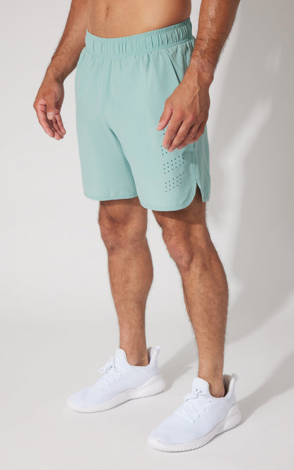 90 Degree by Reflex Men's Woven Compass 7" Short