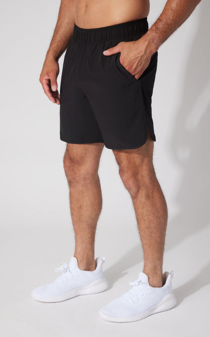 90 Degree by Reflex Men's Woven Compass 7" Short