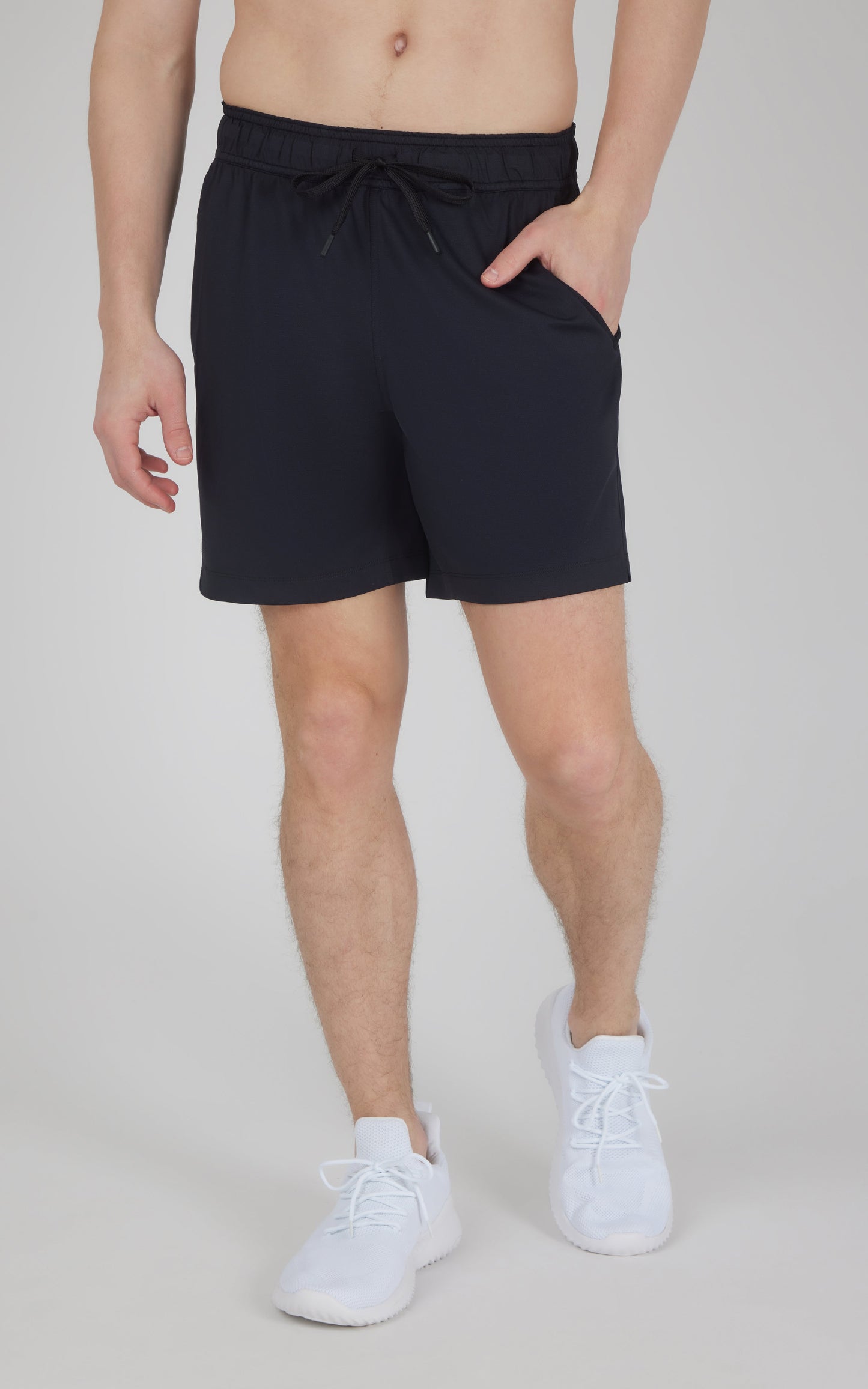 90 Degree by Reflex Men's Knit Stretch Pique Power 7" Shorts