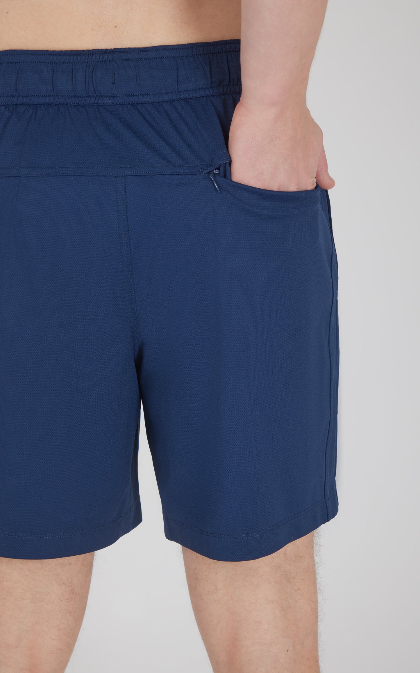 90 Degree by Reflex Men's Knit Stretch Pique Power 7" Shorts
