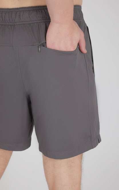 90 Degree by Reflex Men's Knit Stretch Pique Power 7" Shorts