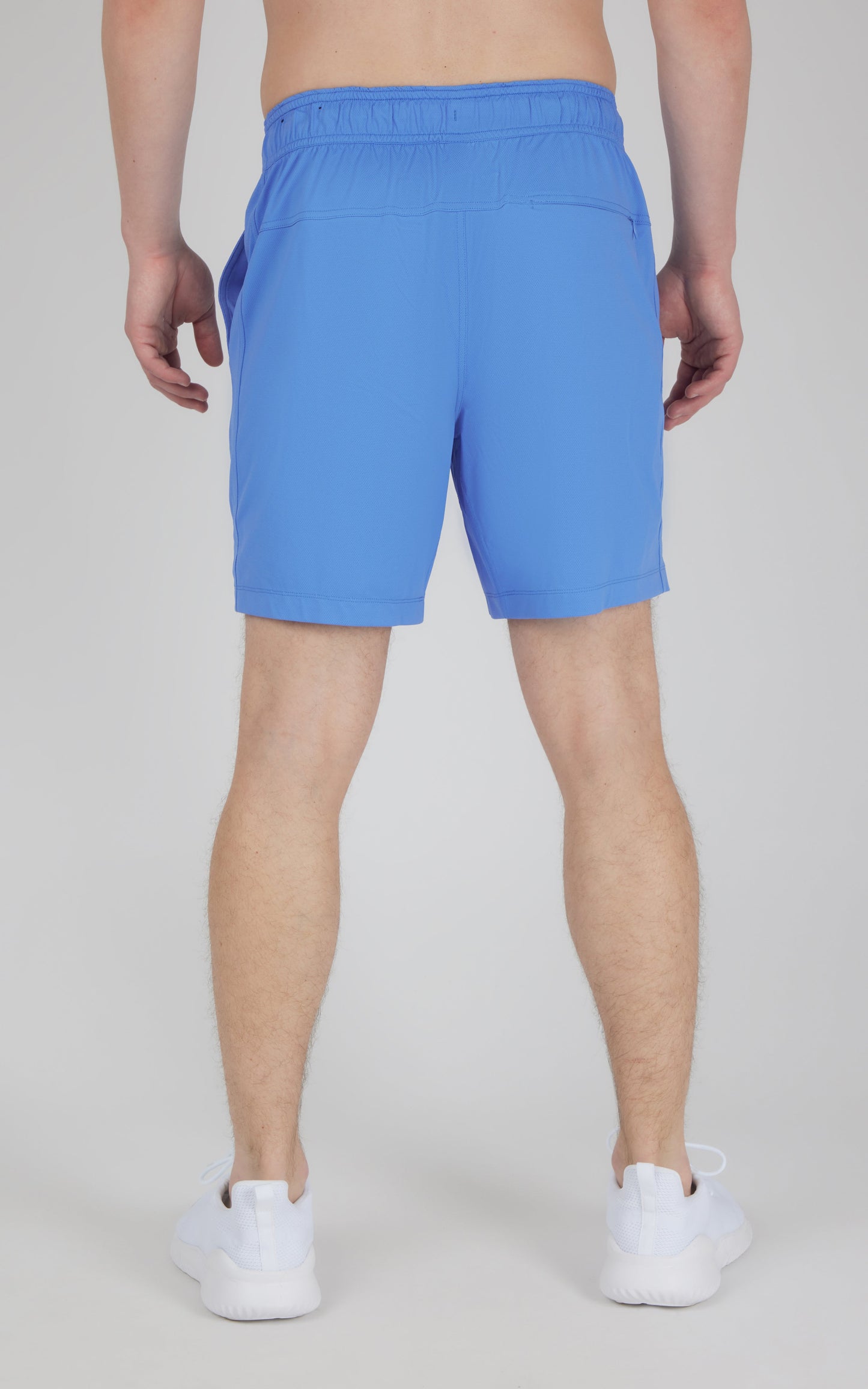 90 Degree by Reflex Men's Knit Stretch Pique Power 7" Shorts