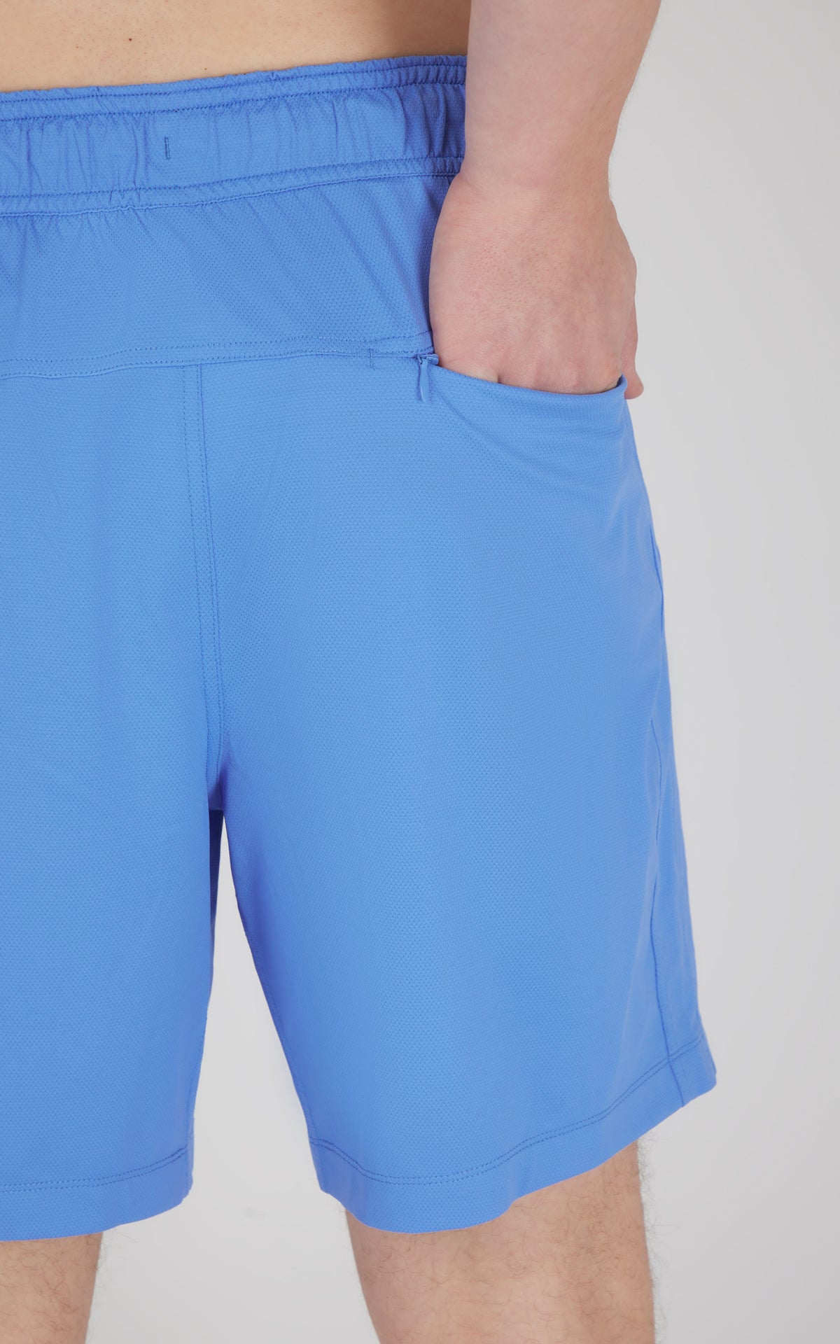 90 Degree by Reflex Men's Knit Stretch Pique Power 7" Shorts