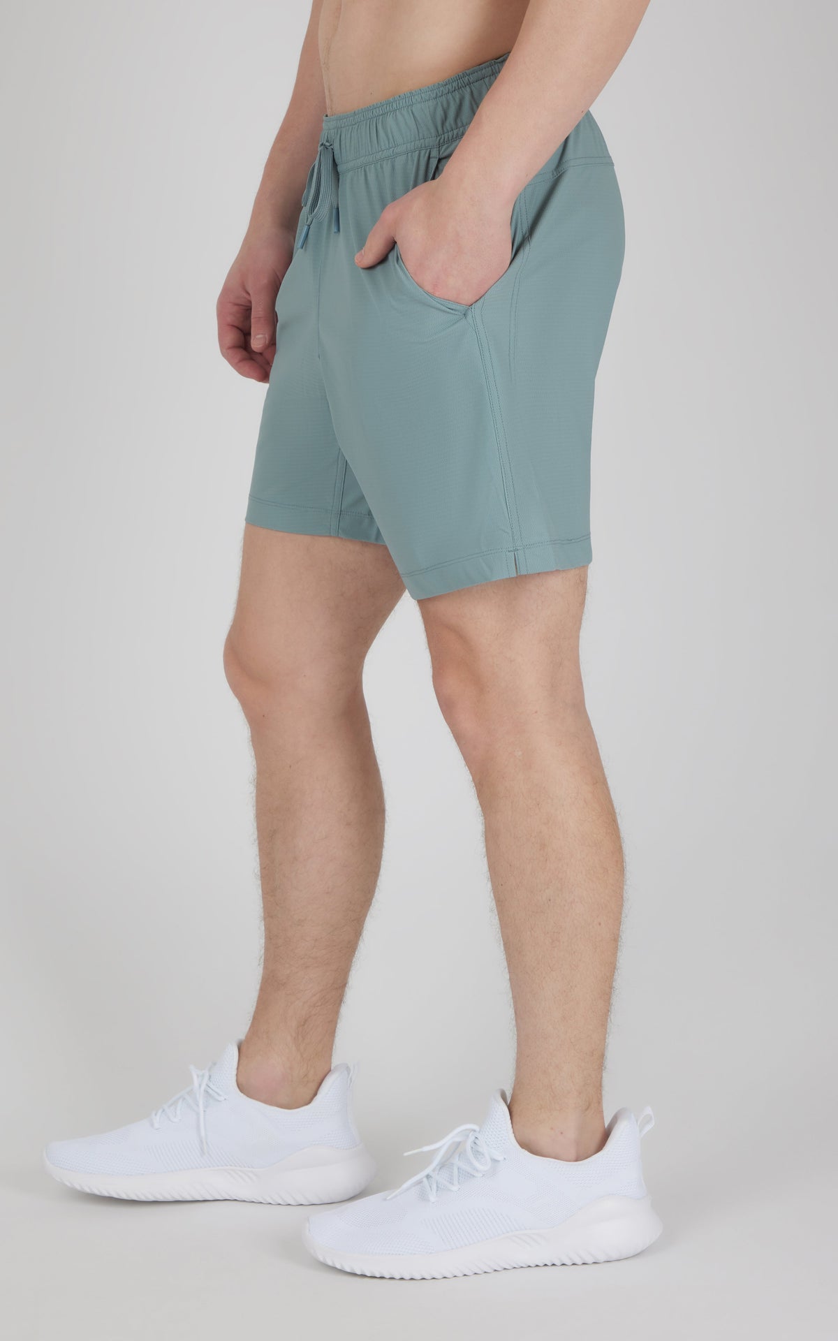 90 Degree by Reflex Men's Knit Stretch 7" Shorts