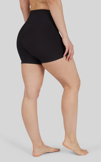 90 Degree by Reflex 2 PK 5" Ribbed Elastic Free Waisband Short