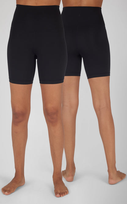 90 Degree by Reflex 2 PK Lux 7" Super High Waist Bike Short