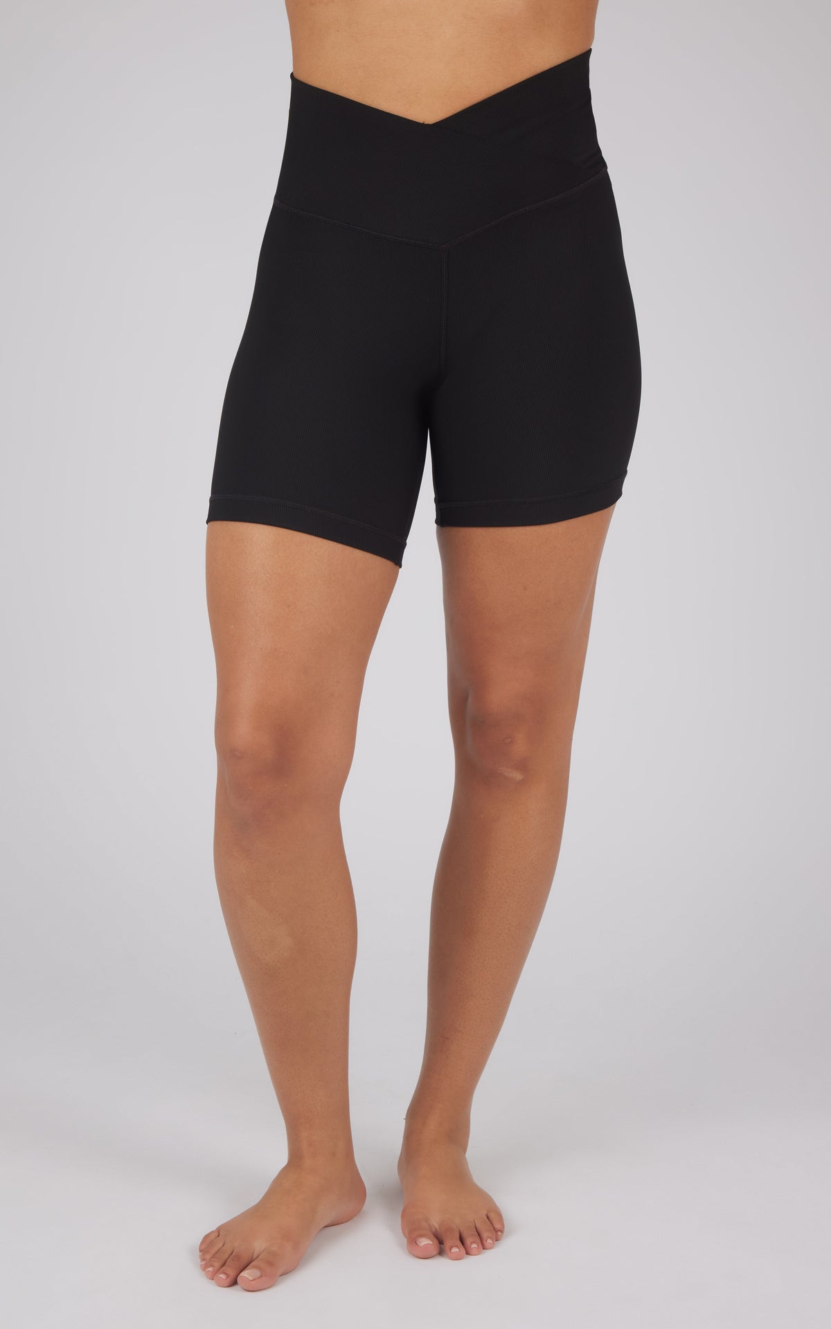 90 Degree by Reflex 2 PK Ribbed 7" Shorts
