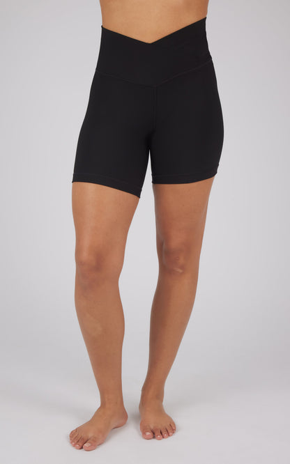 90 Degree by Reflex 2 PK Ribbed 7" Shorts