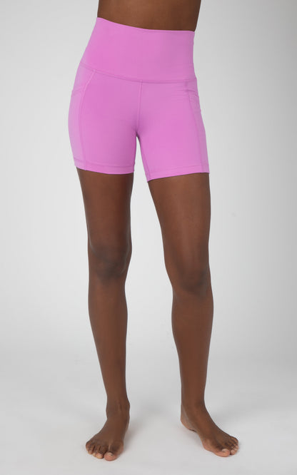 90 Degree by Reflex 2 PK Lux 5" One Classic and One Pocketed Shorts