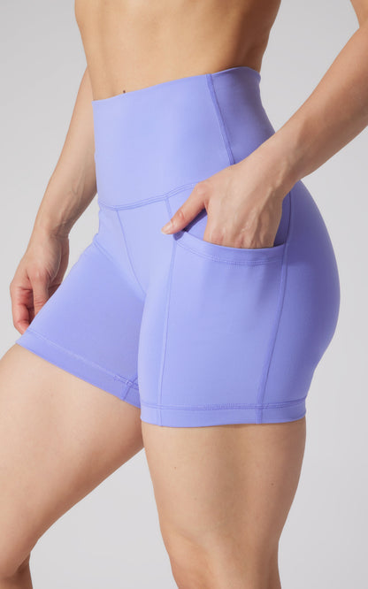 90 Degree by Reflex 2 PK Lux 5" One Classic and One Pocketed Shorts