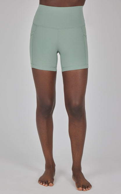 90 Degree by Reflex 2 PK Lux 5" One Classic and One Pocketed Shorts