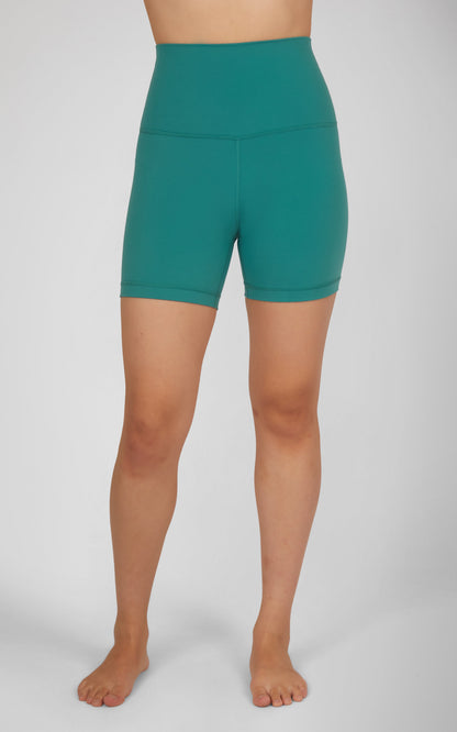 90 Degree by Reflex 2 PK Lux 5" Super High Waist Bike Shorts