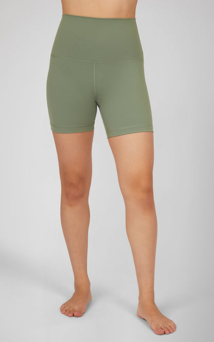 90 Degree by Reflex 2 PK Lux 5" Super High Waist Bike Shorts