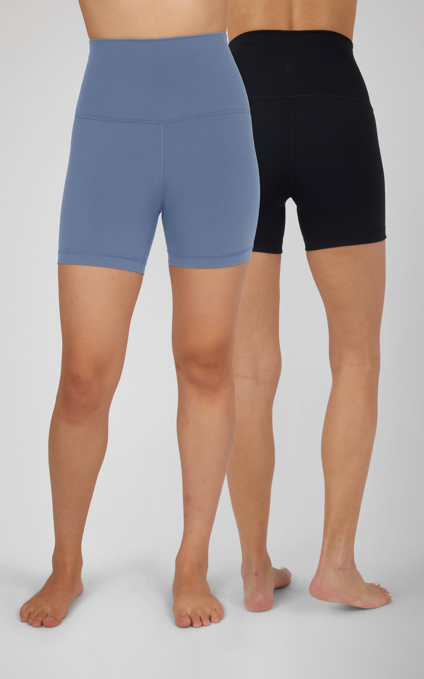 90 Degree by Reflex 2 PK Lux 5" Super High Waist Bike Shorts