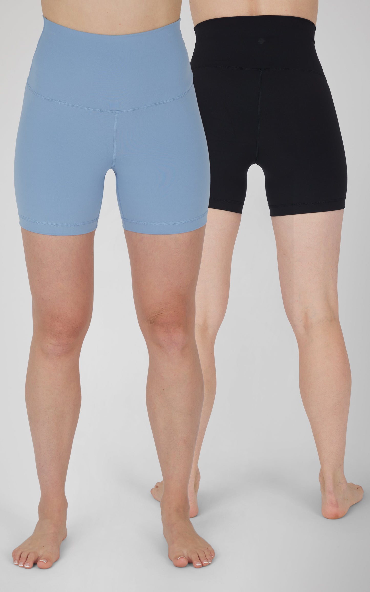 90 Degree by Reflex 2 PK Lux 5" Super High Waist Bike Shorts