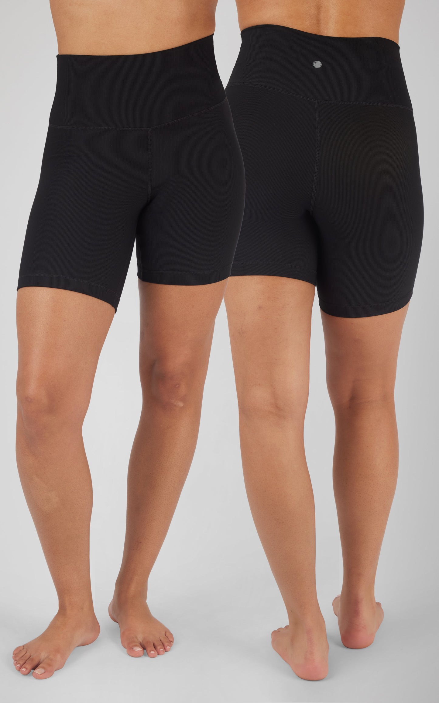 90 Degree by Reflex 2 PK Ribbed 7" Shorts
