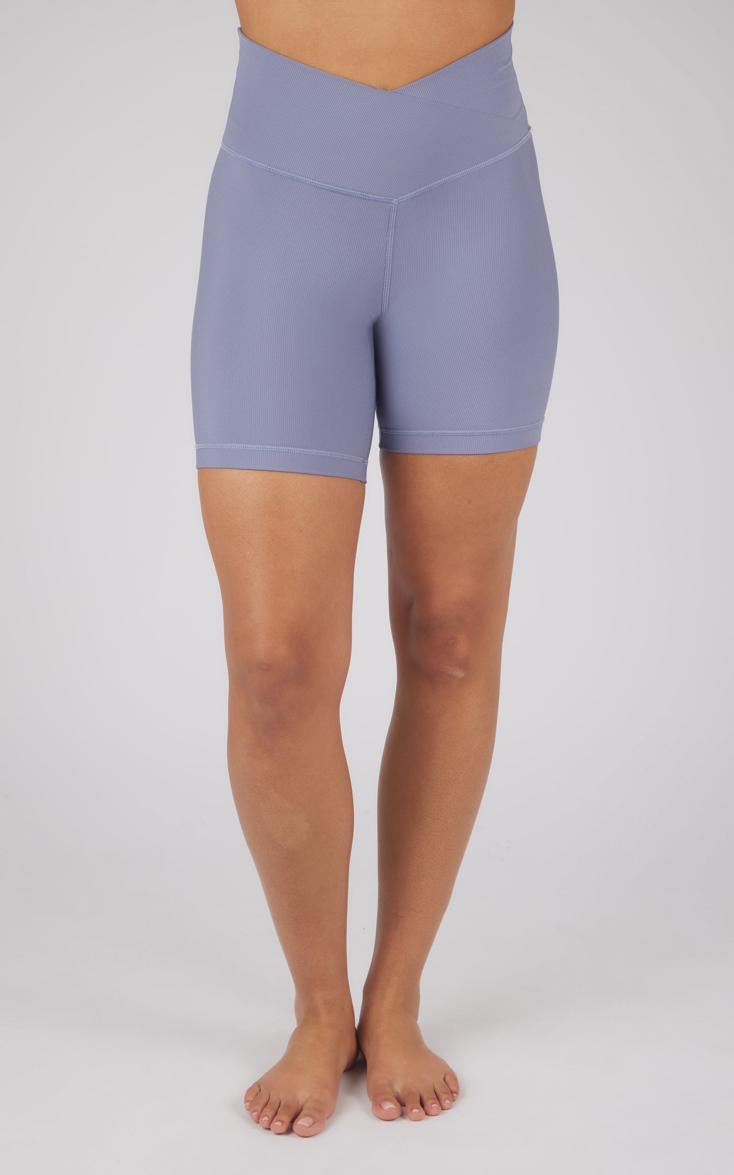 90 Degree by Reflex 2 PK Ribbed 7" Shorts