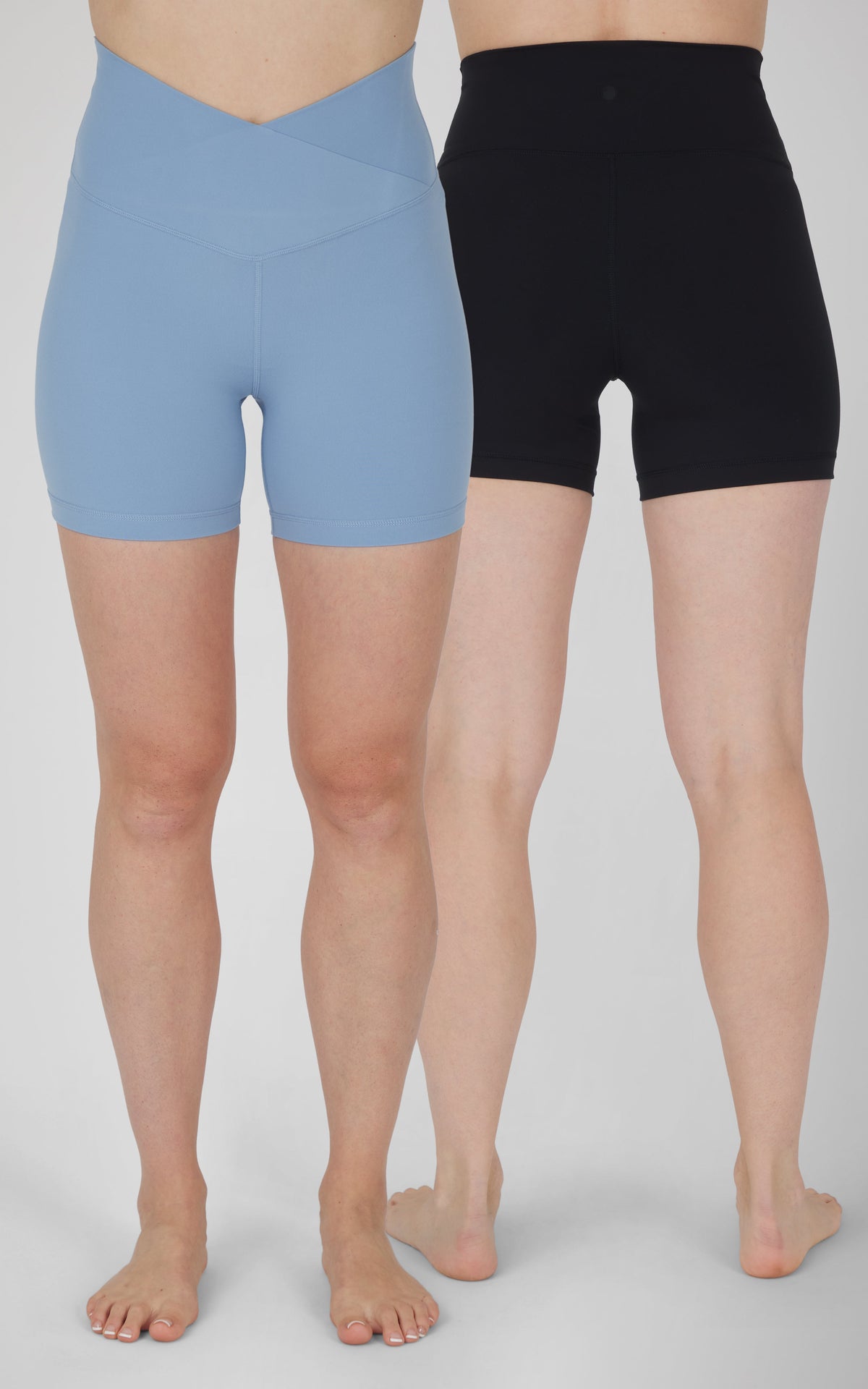 90 Degree by Reflex 2 PK Lux 5" Crossover and Classic Bike Short