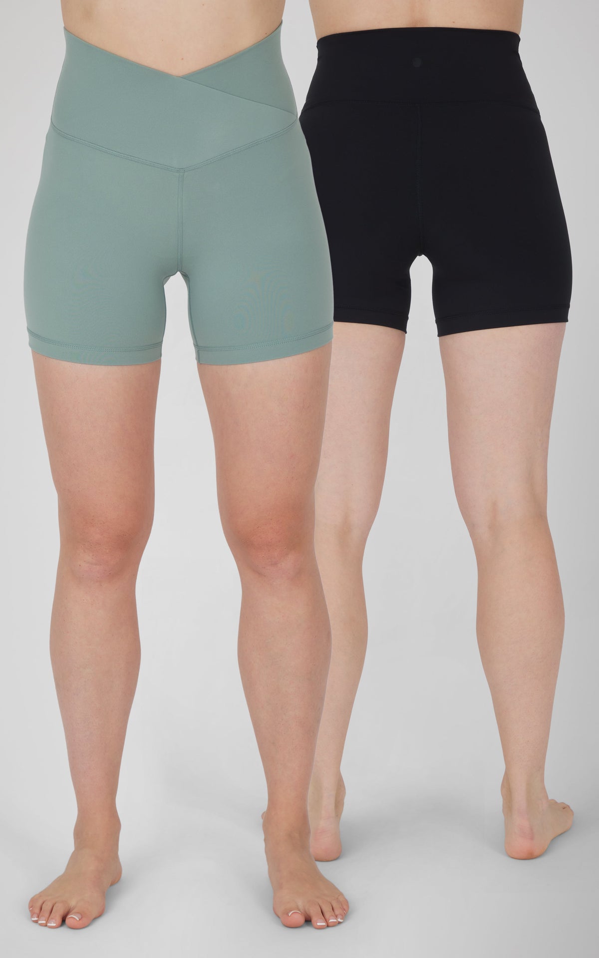 90 Degree by Reflex 2 PK Lux 5" Crossover and Classic Bike Short