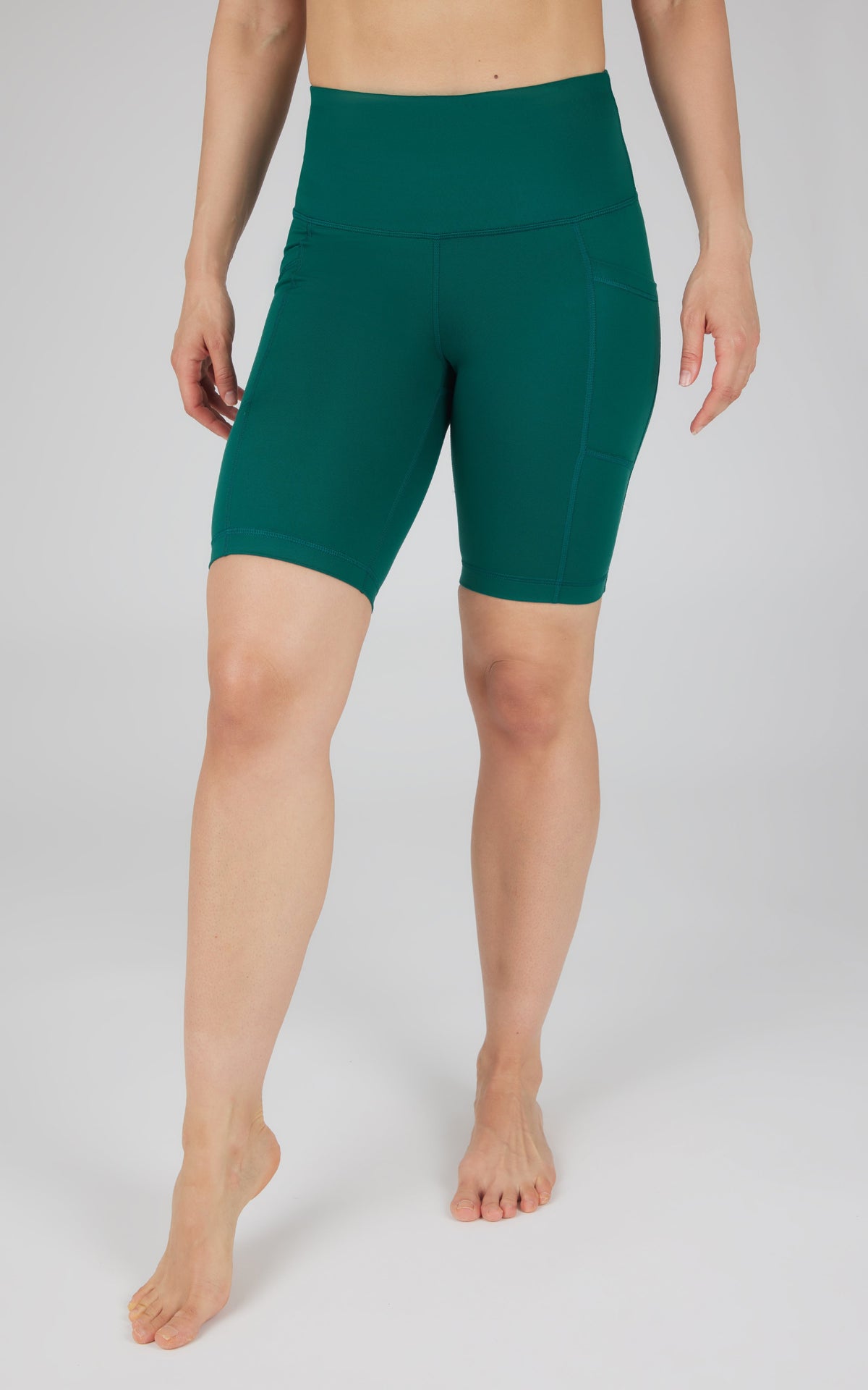 90 Degree by Reflex Tribeca High Waist 9" Short with Side Pockets