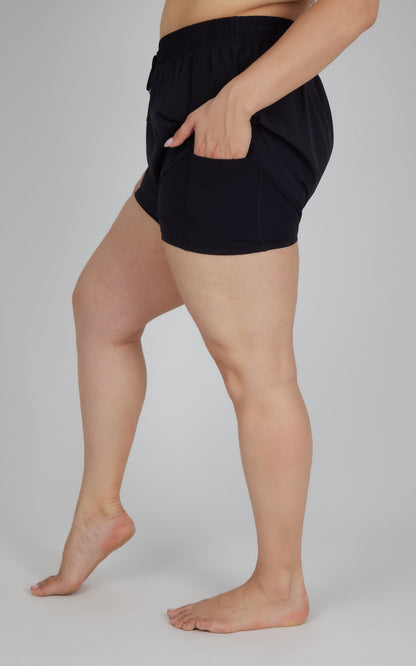 90 Degree by Reflex Plus Lightstreme Full Court 2 in 1 Short