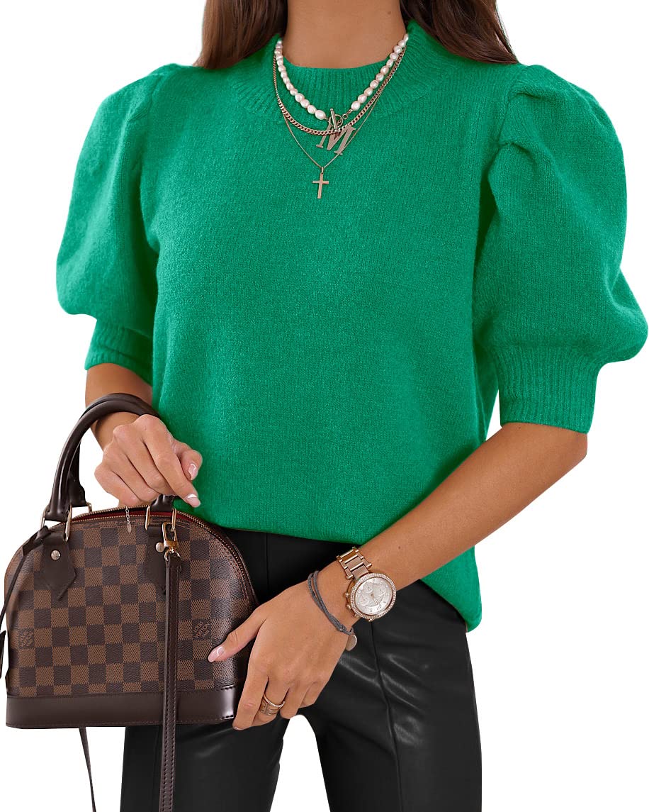 ✨Women's Puff Short Sleeve Sweater