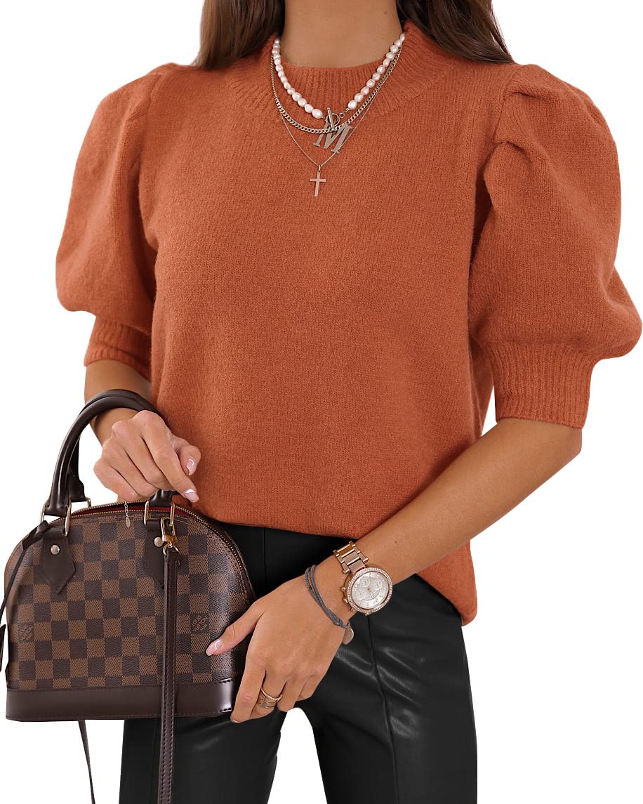 ✨Women's Puff Short Sleeve Sweater