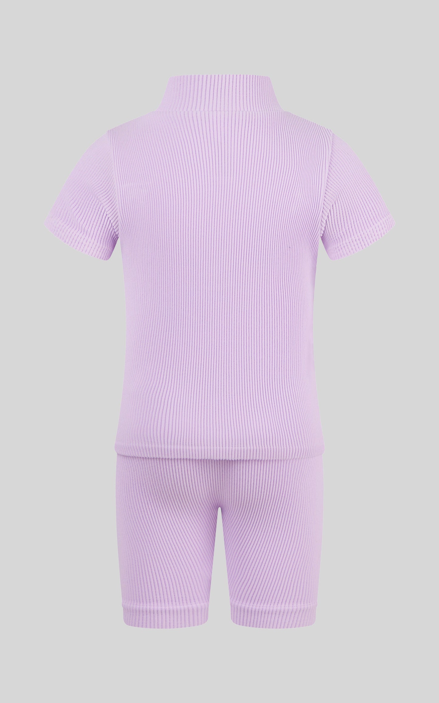 90 Degree by Reflex 4-6X Rib Seamless Top & Short & Scrunchie Set