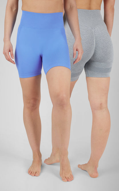 90 Degree by Reflex Bootyful 2 PK Seamless 5" Bike Short