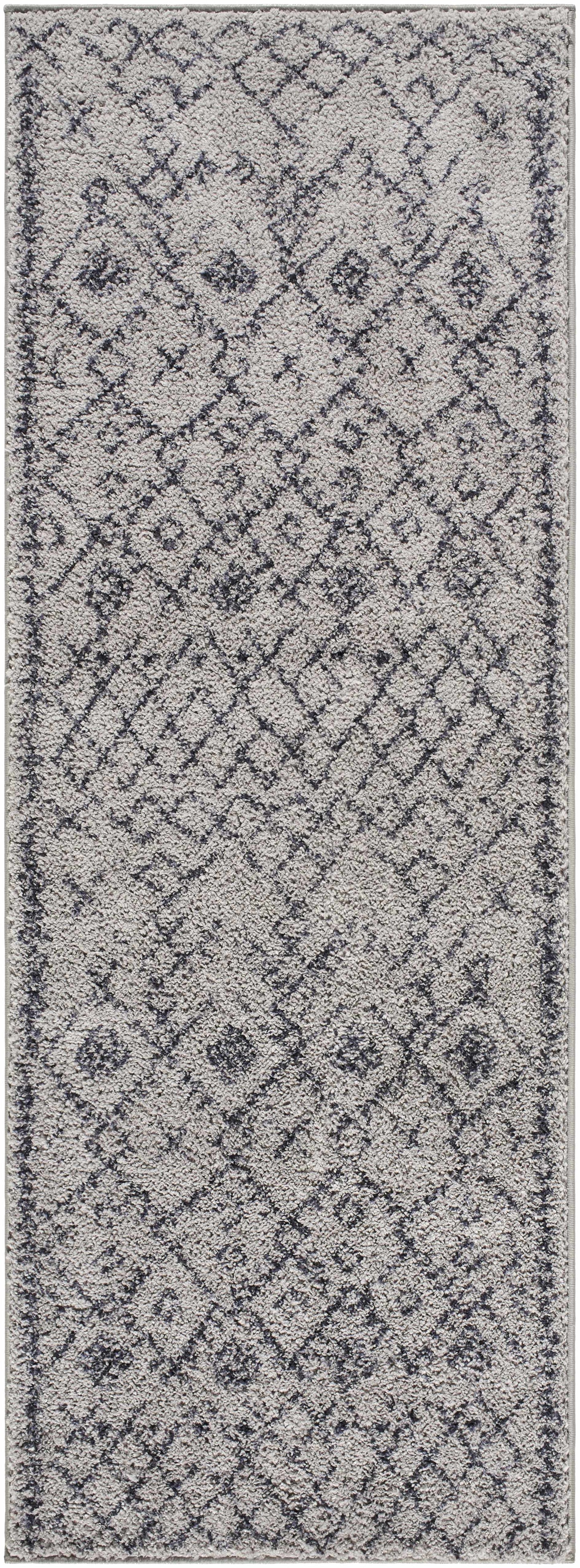 Elyes Gray Washable Area Rug - Clearance