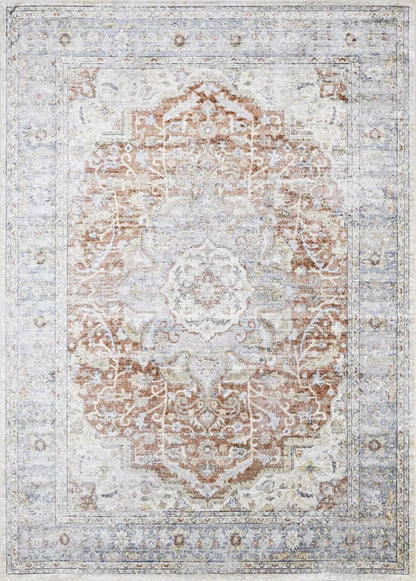 Emke Flat Pile Washable Rug - Clearance
