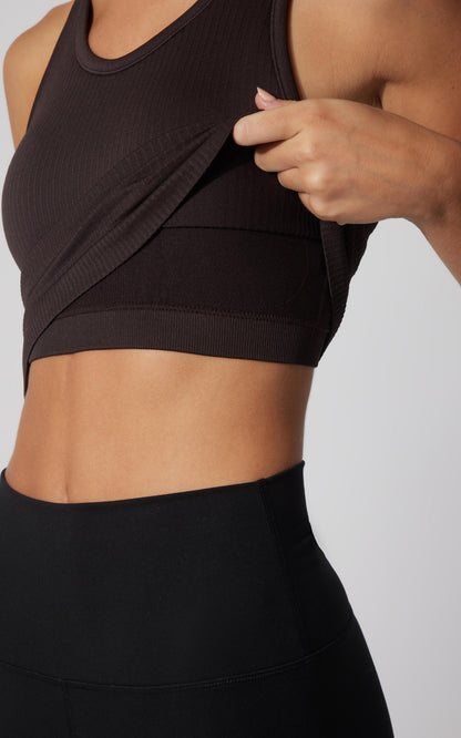 90 Degree by Reflex 2 PK Racerback Tank with Built in Bra