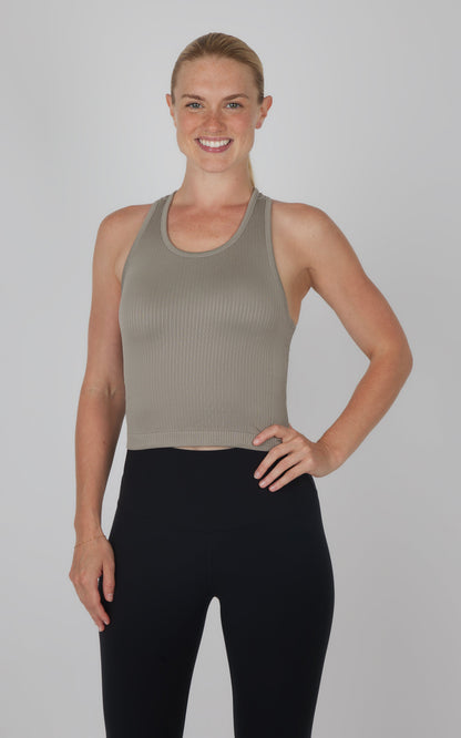 90 Degree by Reflex 2 PK Racerback Tank with Built in Bra