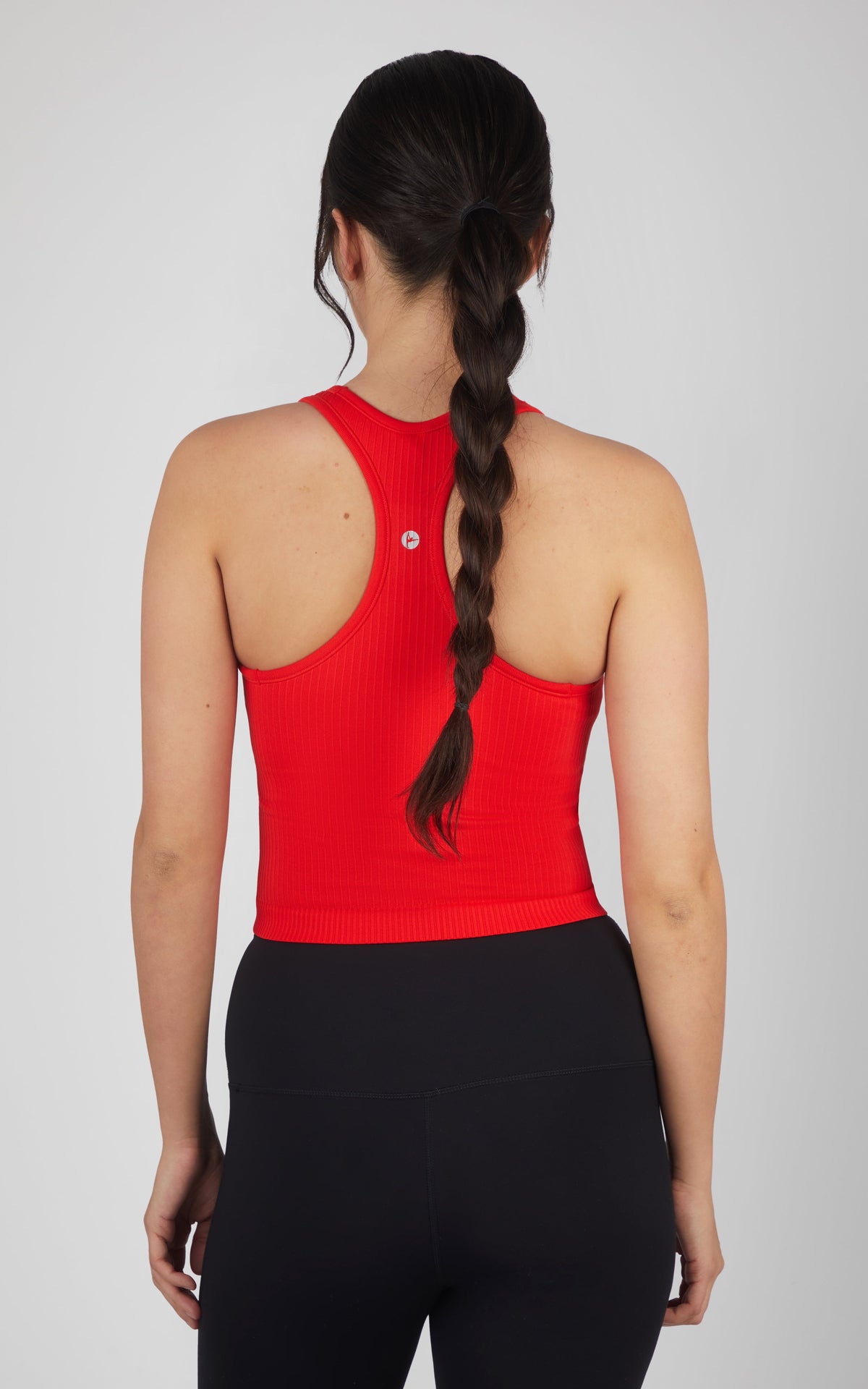 90 Degree by Reflex Ribbed Tank with Padded Bra