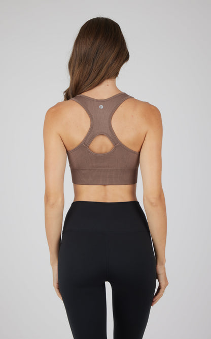 90 Degree by Reflex 2 PK Ribbed Seamless Zip Front Bra