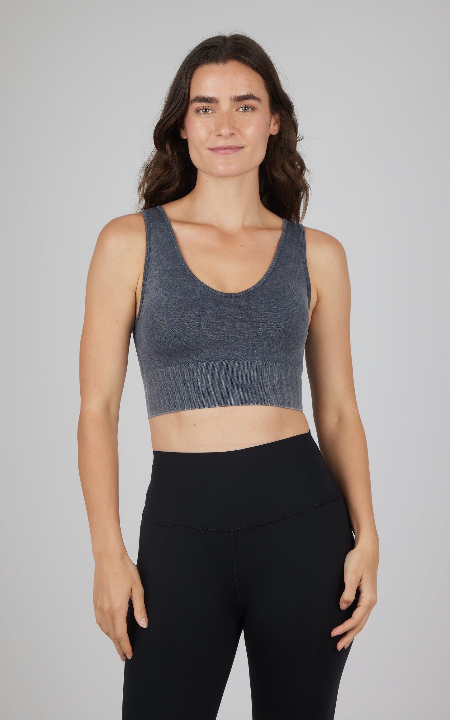 90 Degree by Reflex 2 PK Stone Wash Bra Tank
