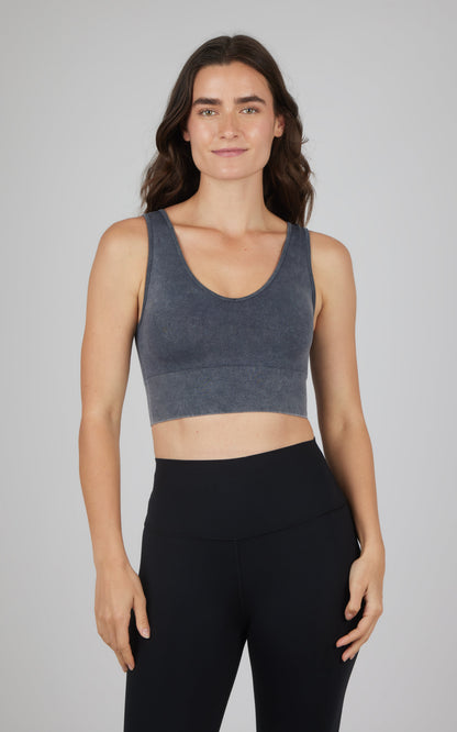 90 Degree by Reflex 2 PK Stone Wash Bra Tank