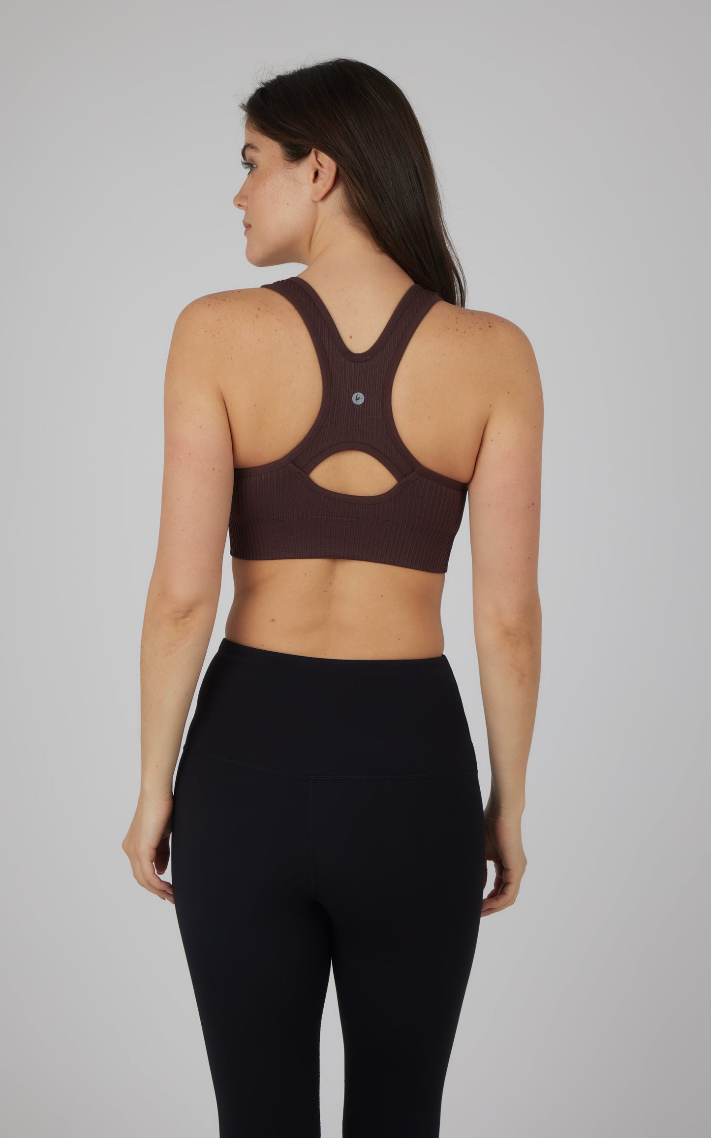 90 Degree by Reflex 2 PK Seamless Textured Zip Bra Top