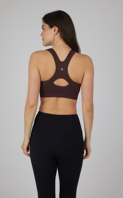 90 Degree by Reflex 2 PK Seamless Textured Zip Bra Top